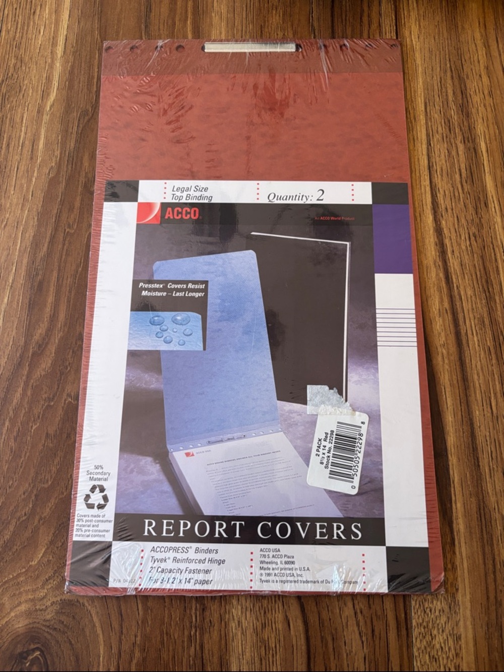 ACCO Report Covers - Red